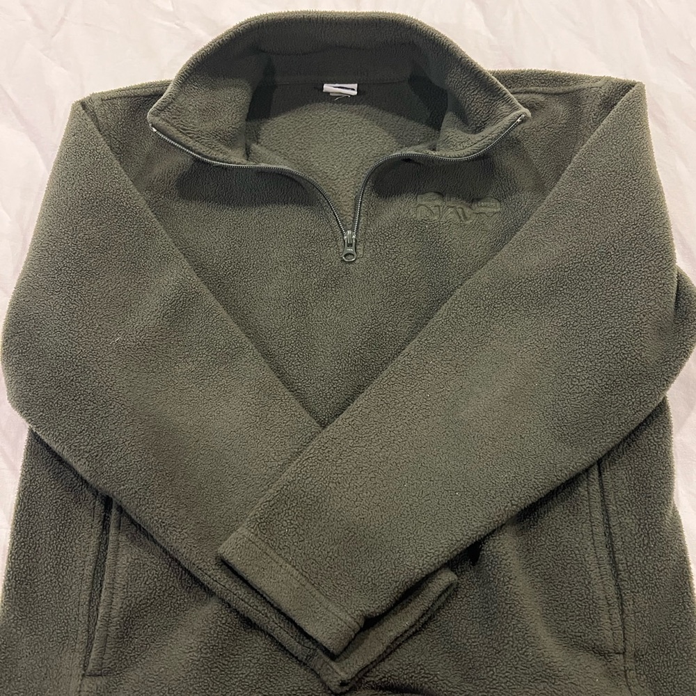 Old Navy Men's 1/4 Zip Pullover Fleece olive Green